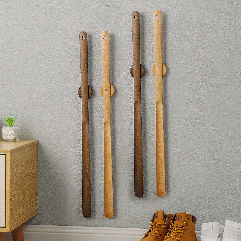 75CM Beech Wooden Magnetic Shoe Horn