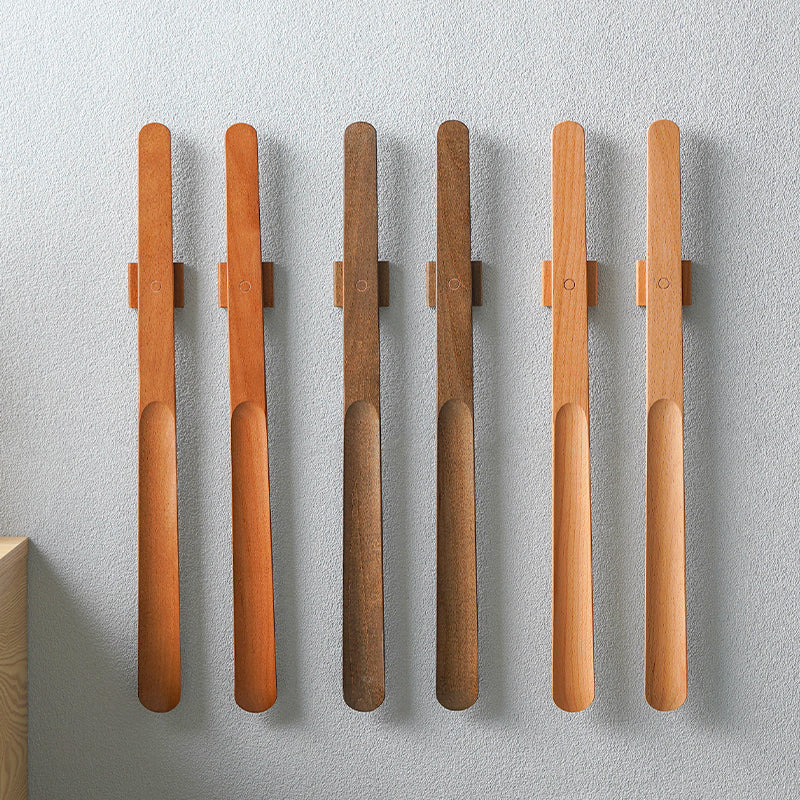 55CM Beech Wooden Magnetic Shoe Horn