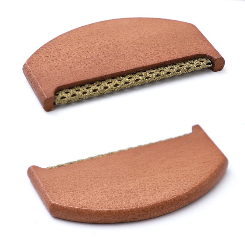 Mini clothing shaver Beech wood + polyester fabric