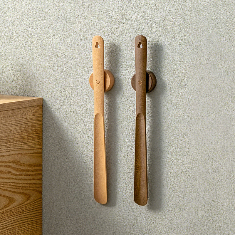 50CM Beech Wooden Magnetic Shoe Horn