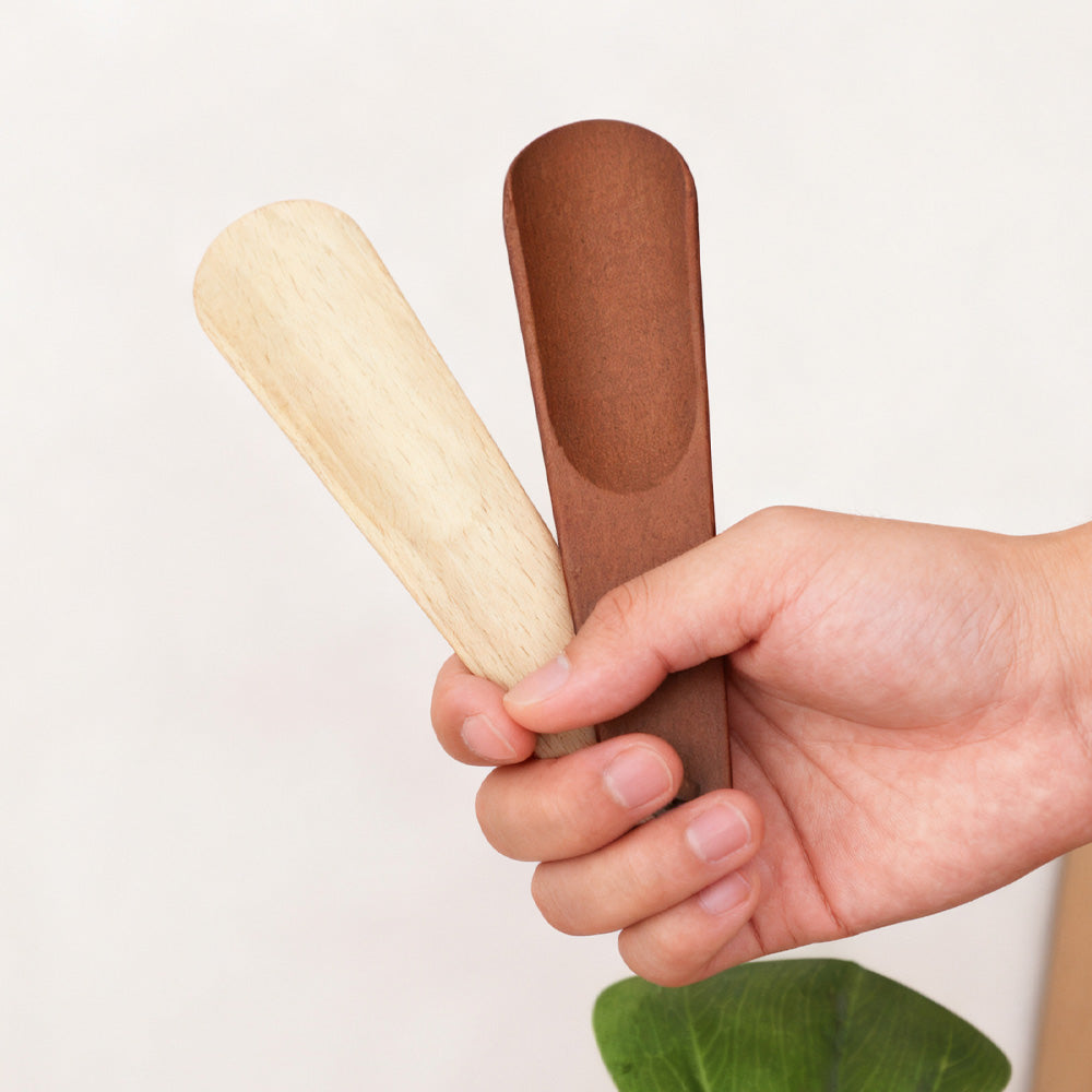 14.5cm Beech Wooden Shoe Horn