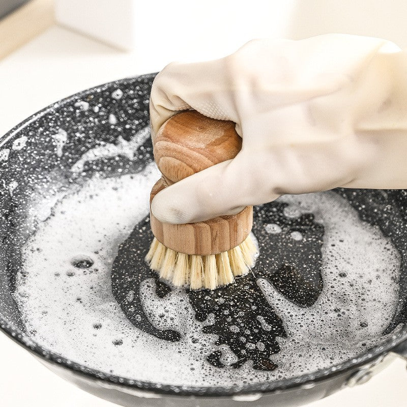 Kitchen pot brush Wooden Dish Brush