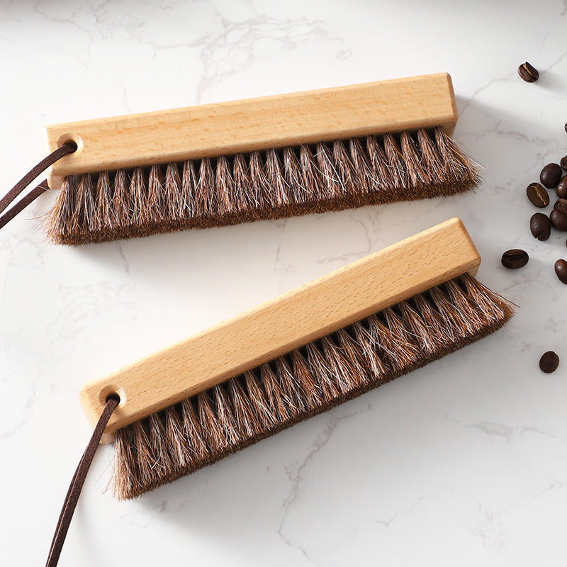 Horse hair dust cleaning brush