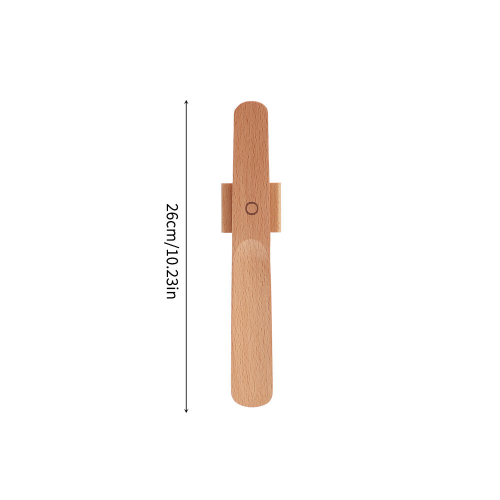 26CM Beech Wooden Magnetic Shoe Horn