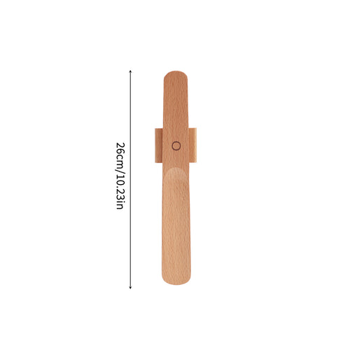 26CM Beech Wooden Magnetic Shoe Horn