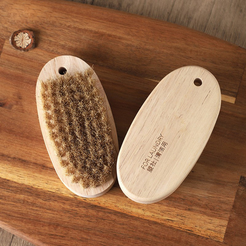 Ellipse Pig hair Laundry brush