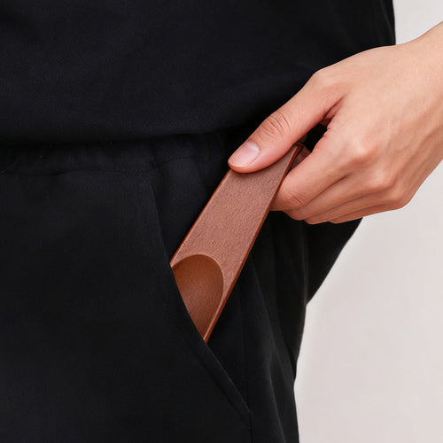 14.5cm Beech Wooden Shoe Horn