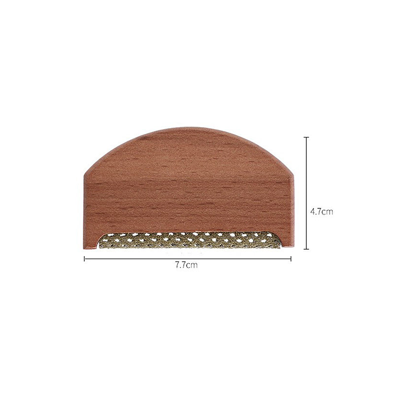 Mini clothing shaver Beech wood + polyester fabric