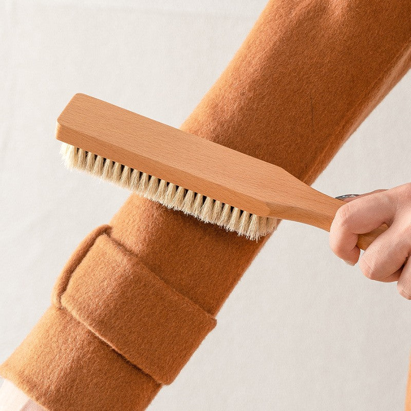 Overcoat Nursing brush Pig hair and beech
