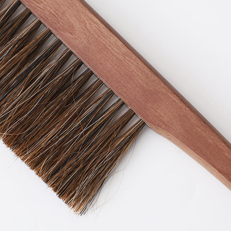 Horse Tail Hair Bee Brush Nut-brown