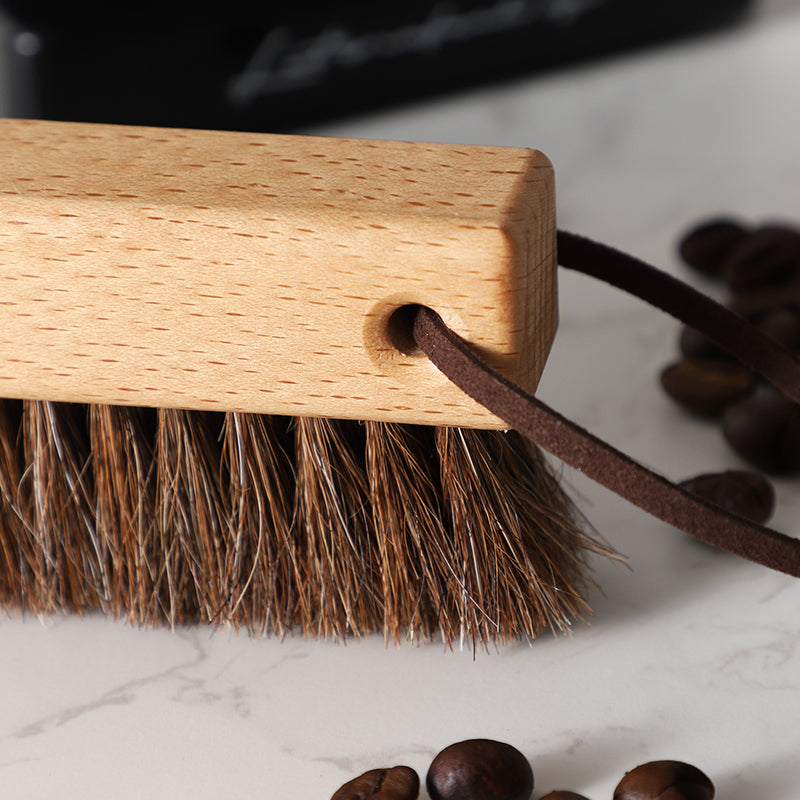 Horse hair dust cleaning brush