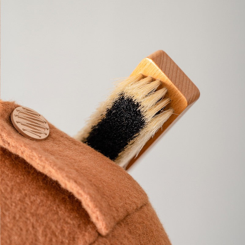 Overcoat Nursing brush Pig hair and beech