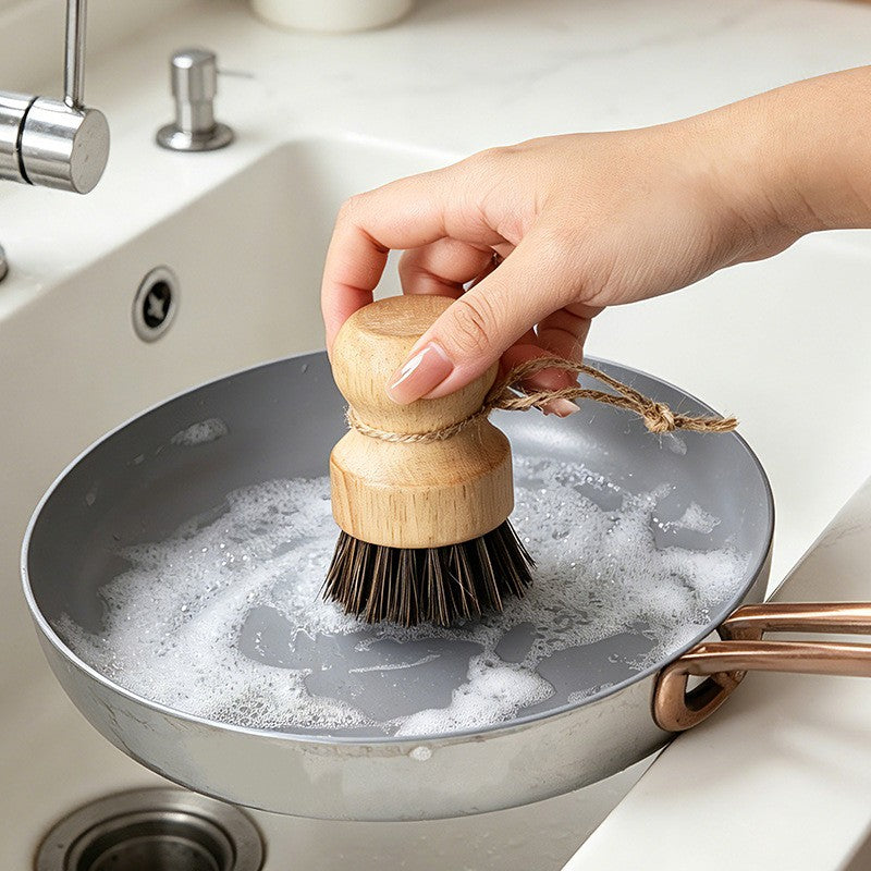 Kitchen pot brush Wooden Dish Brush