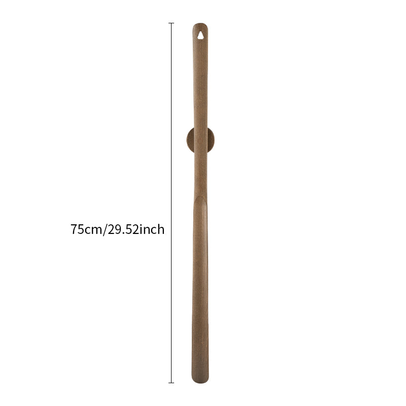 75CM Beech Wooden Magnetic Shoe Horn