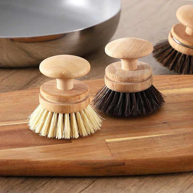 Wooden handle Kitchen cleaning brush