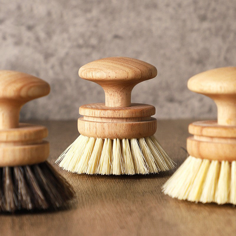 Wooden handle Kitchen cleaning brush