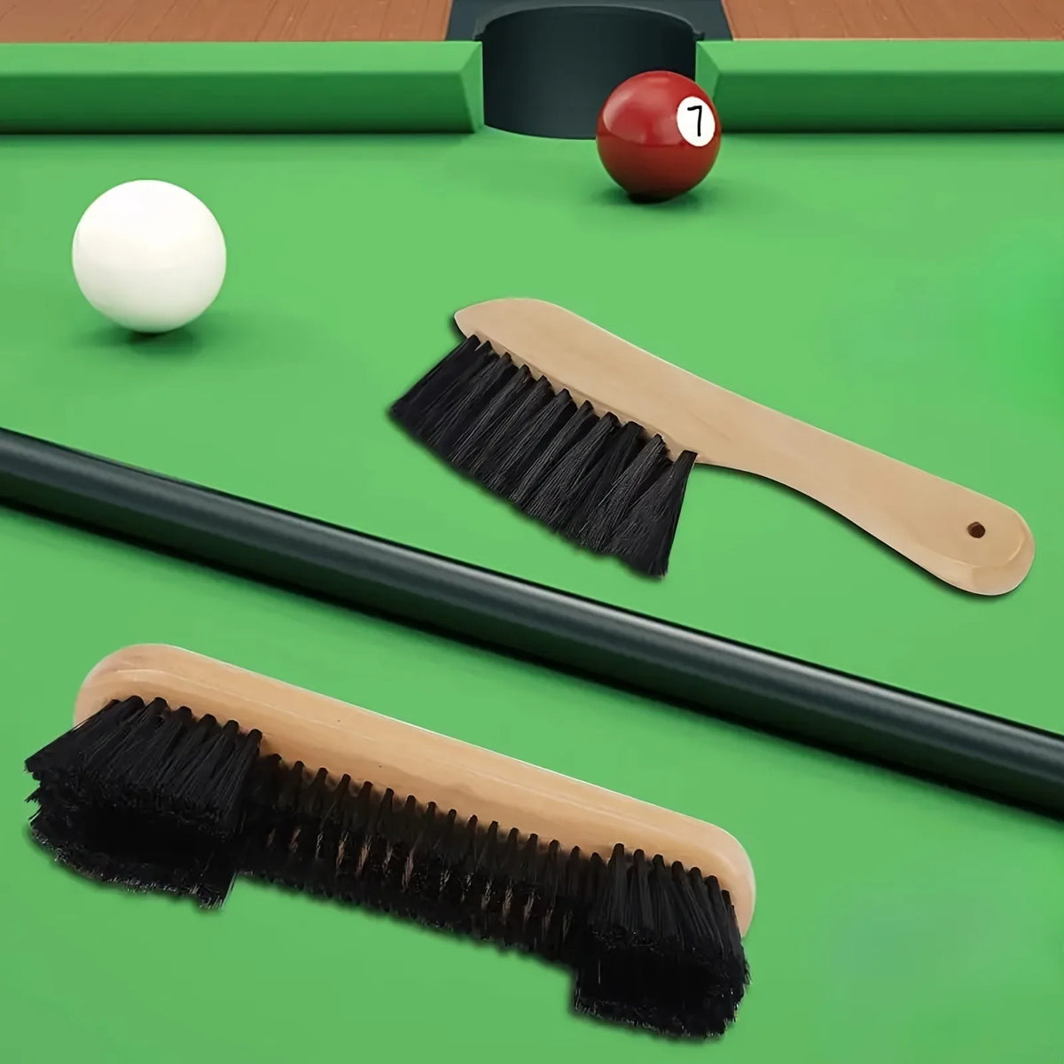 2pcs Pool Table Brush Set