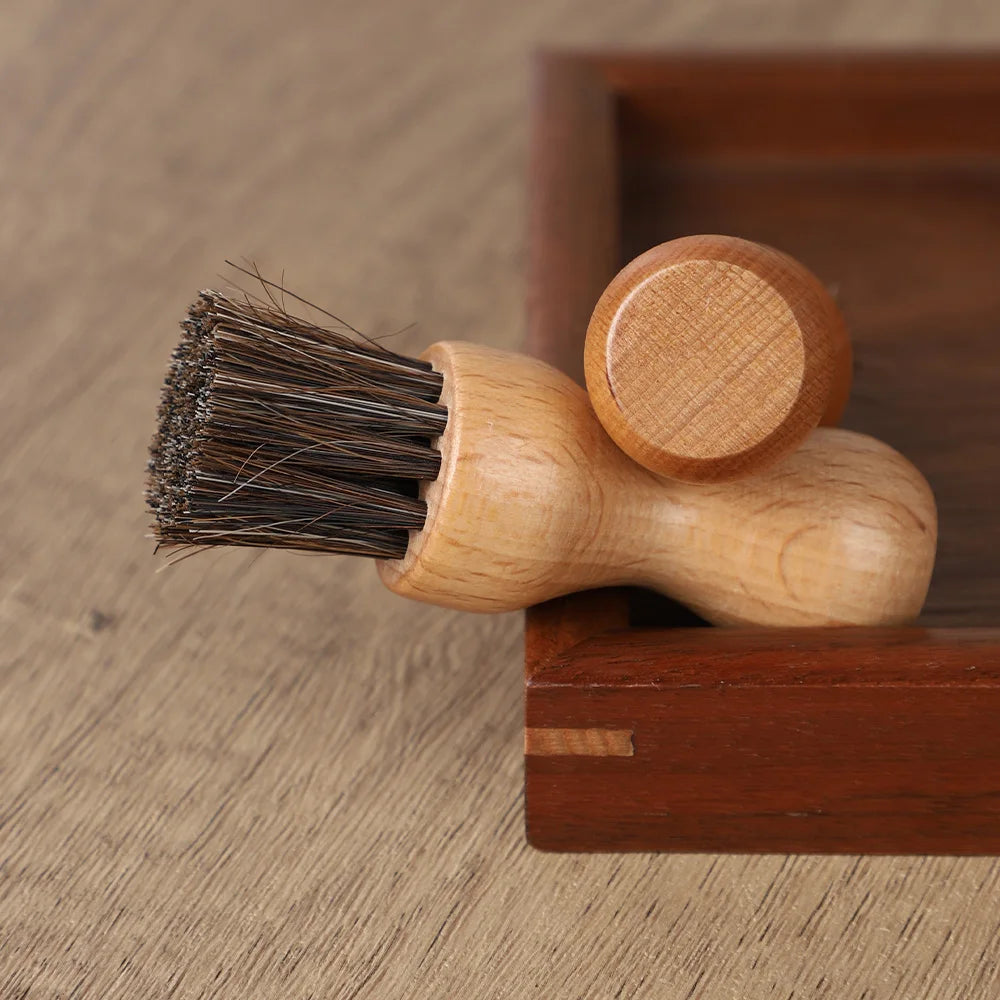 Mini Horse Hair Oiling Brush
