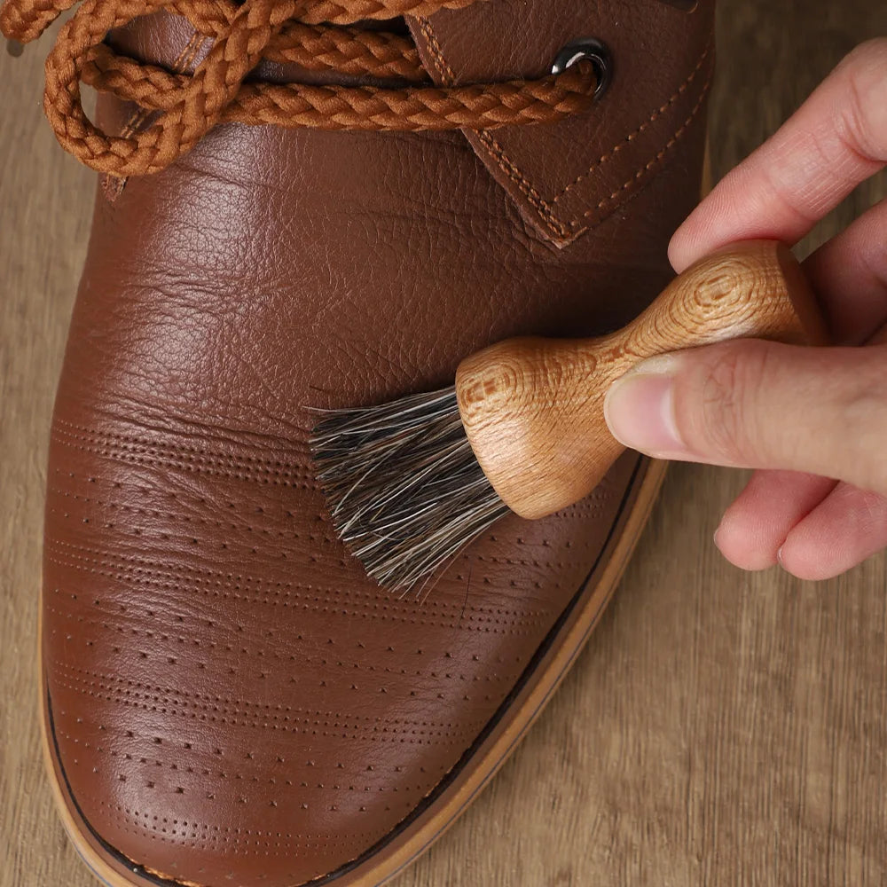 Mini Horse Hair Oiling Brush