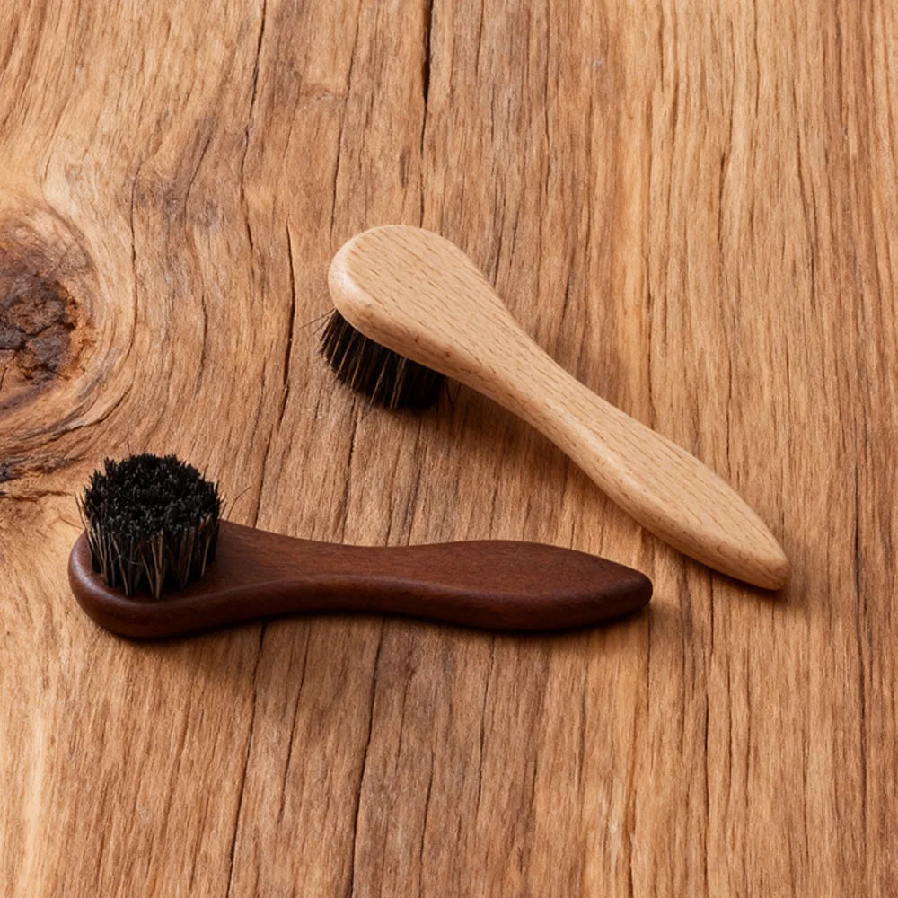 Horsehair Shoe Brush Shoe Care & Polishing