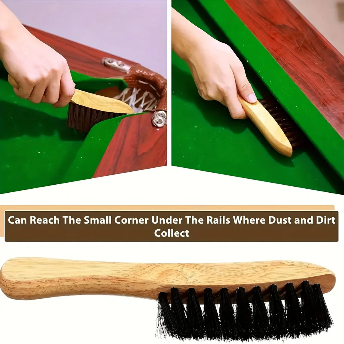 2pcs Pool Table Brush Set