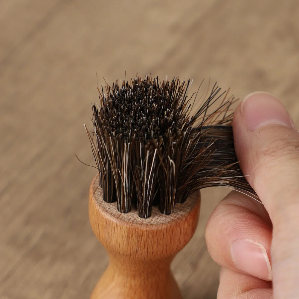Mini Horse Hair Oiling Brush
