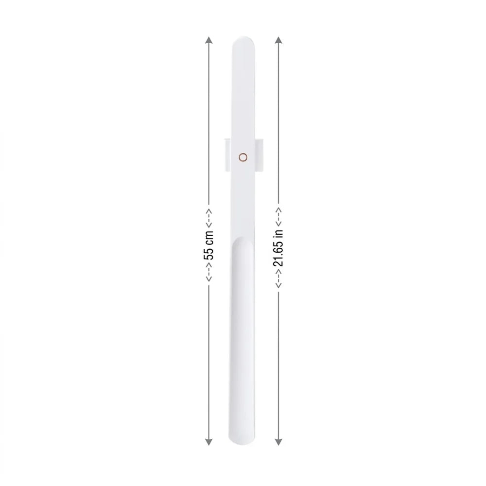 55cm White Wooden Magnetic Shoe Horn