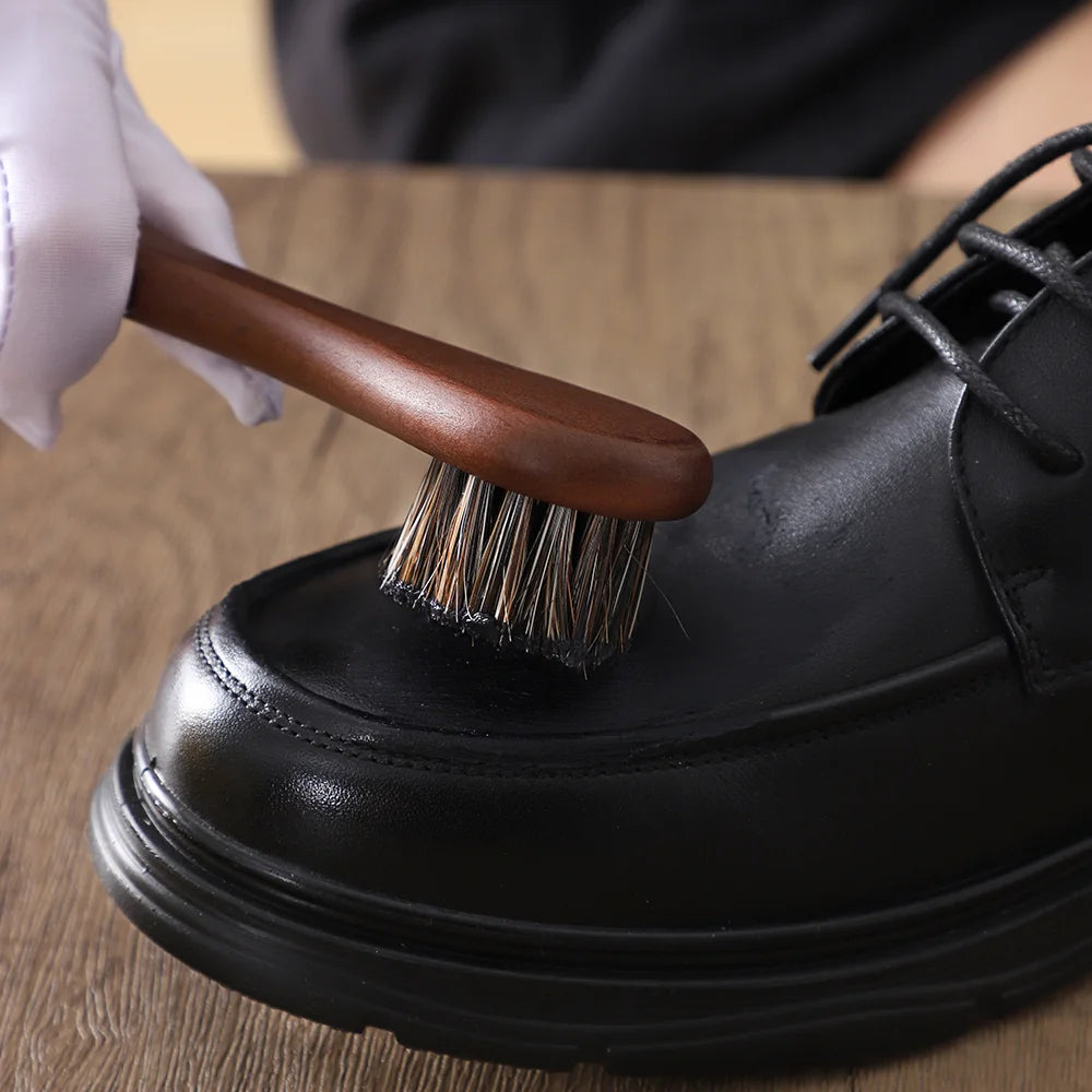 Horsehair Shoe Brush Shoe Care & Polishing