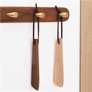 14.5cm Beech Wooden Shoe Horn