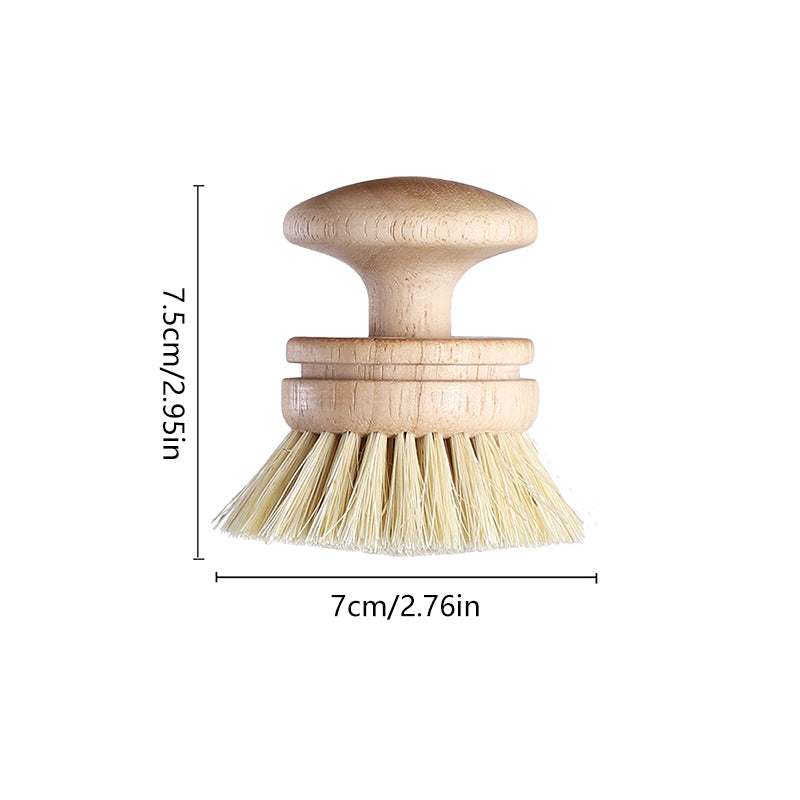 Wooden handle Kitchen cleaning brush
