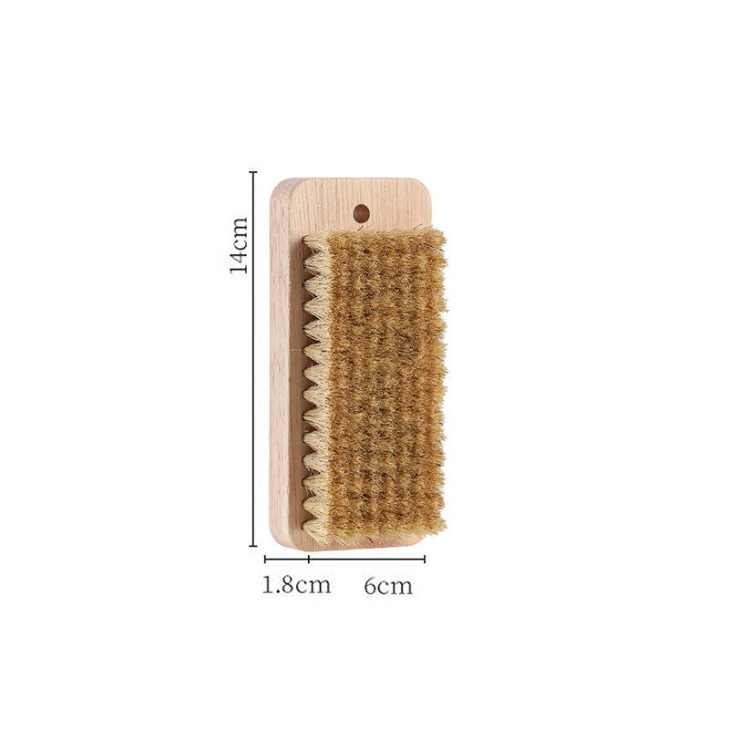 Pig hair clothing care brush