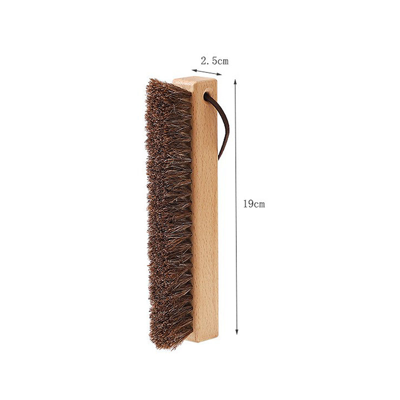Horse hair dust cleaning brush